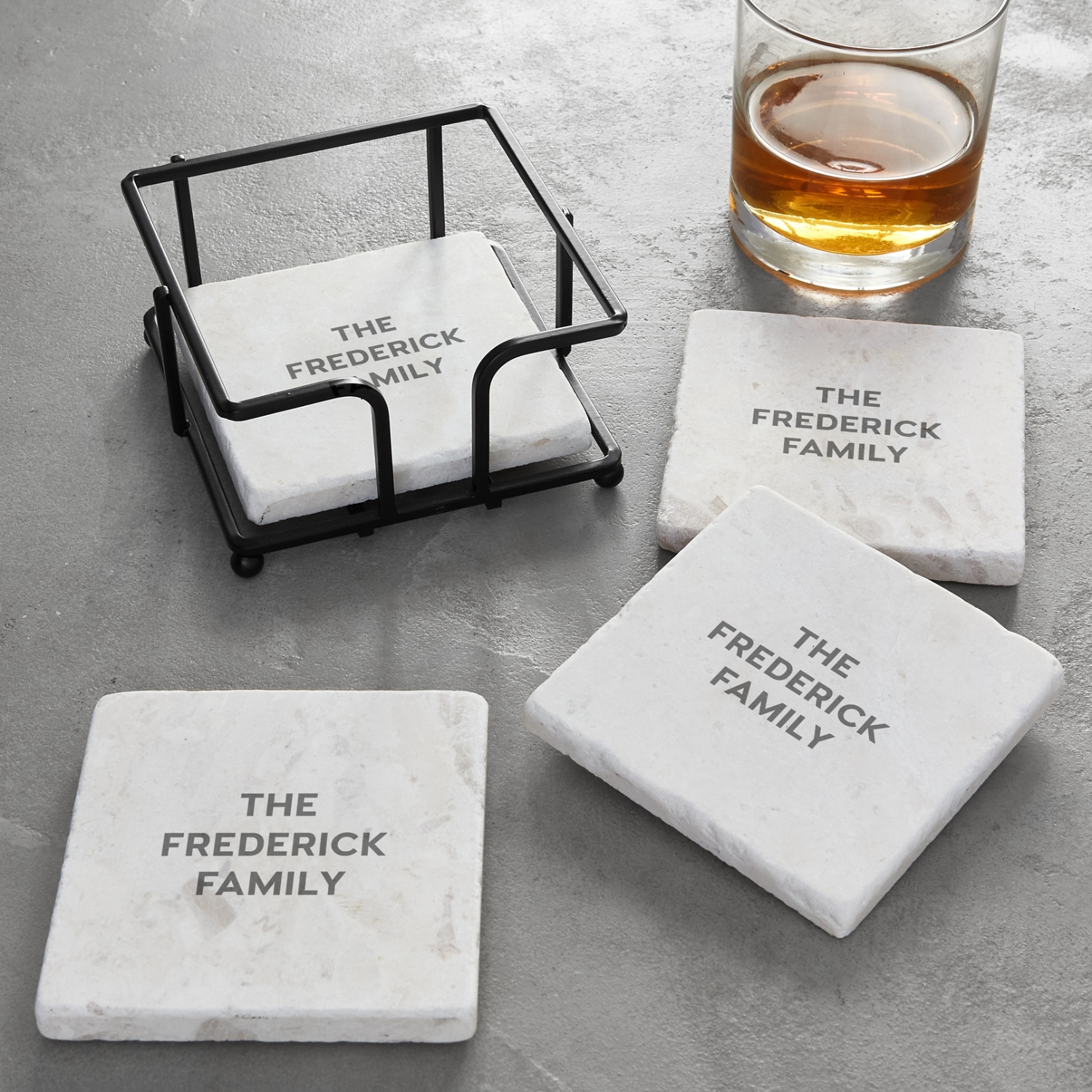 Specialty Style Marble Coasters