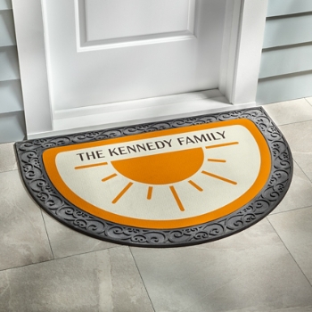 Sunny Half Round Doormat