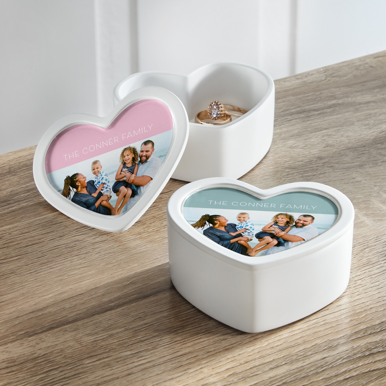 So in Love Photo Heart Keepsake Box