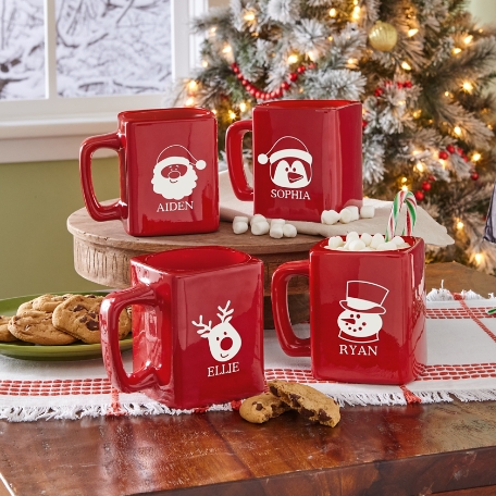 Winter Fun Square Mug