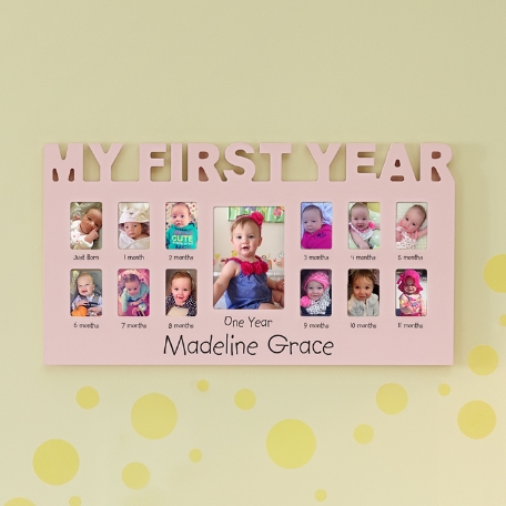 Baby's First 12 Months Frame