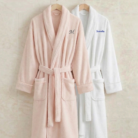 Ladies' Five-Star Personalized Plush Robe