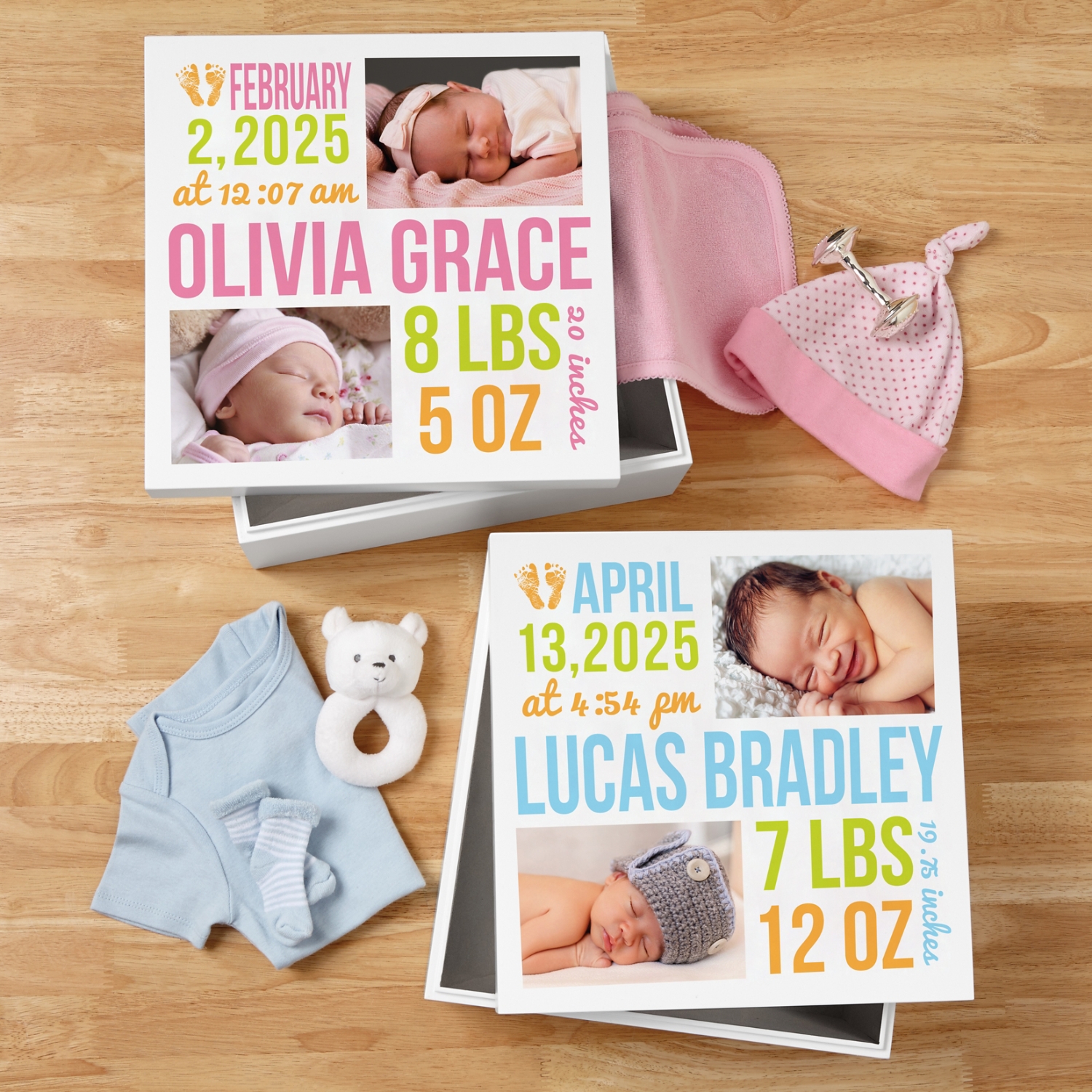 Bundle of Love Photo Keepsake Box