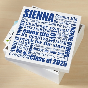 Dream Big Graduation Keepsake Box
