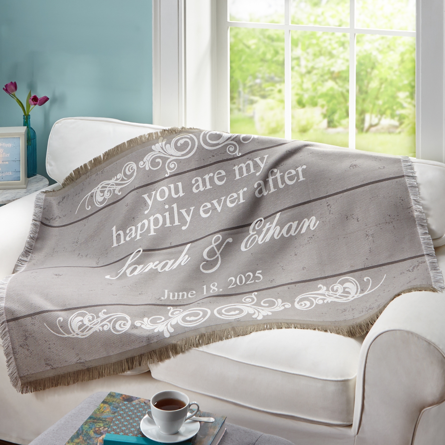 You Are My Happily Ever After Throw