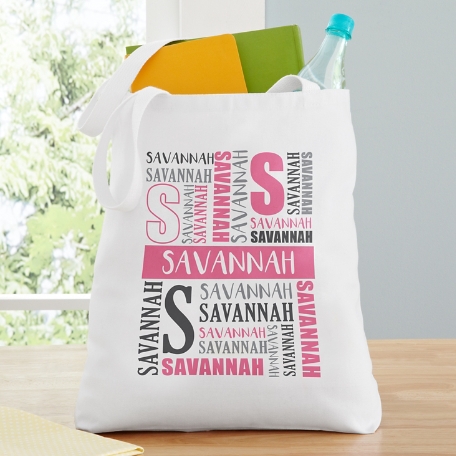 Name Game Tote Bag