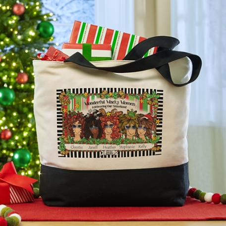 Celebrating Girlfriends Tote Bag by Suzy Toronto