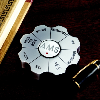 Desk Decision Personalized Spinner