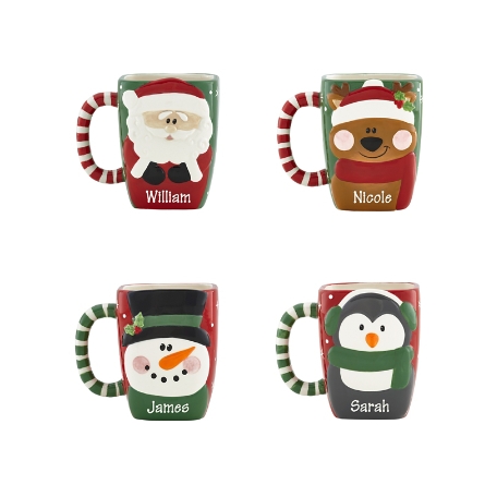 Festive Friends Christmas Mug - Set