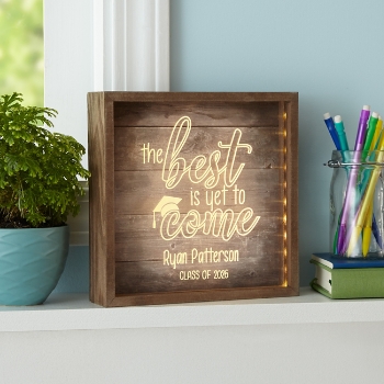 The Best Is Yet To Come Light Box