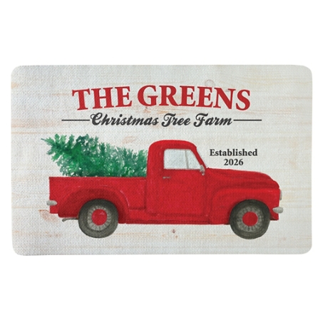 Christmas Tree Farm Doormat - 17x27
