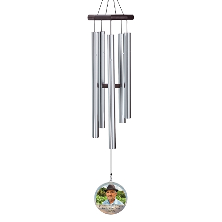 In Memory Photo 30 inch Wind Chime - Sunset