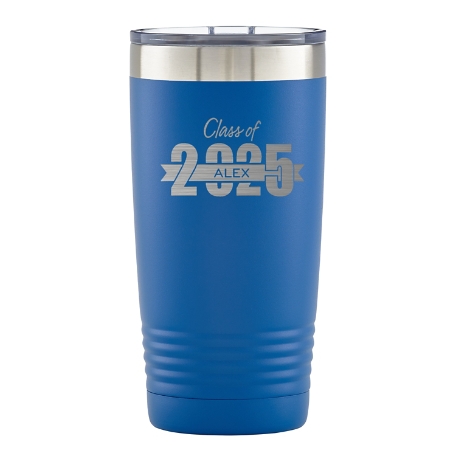 On-The-Go Graduation Insulated Tumbler - Blue Banner Year