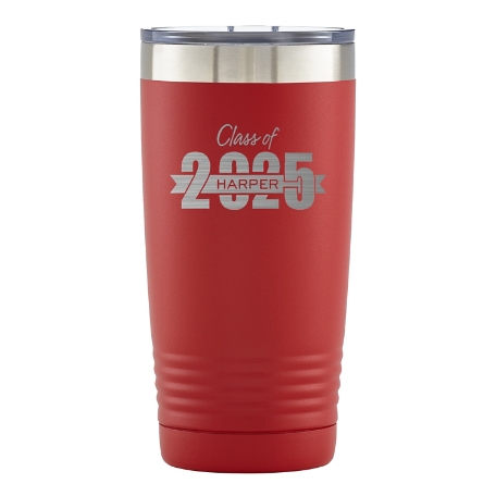 On-The-Go Graduation Insulated Tumbler - Red Banner Year