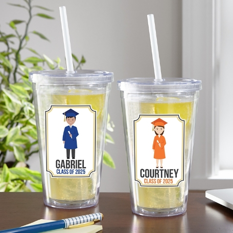Graduation Character Tumbler