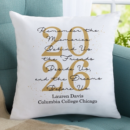 Graduation Memories Pillow