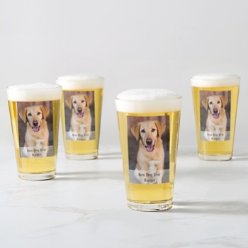 Picture-Perfect Photo Pint Beer Glass