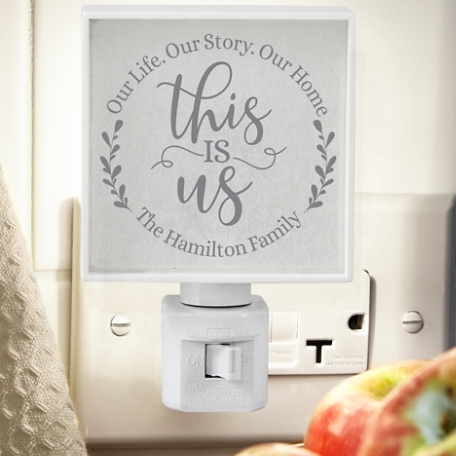 Floral This Is Us Nightlight