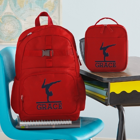Sporty Fun Red Backpack Collection