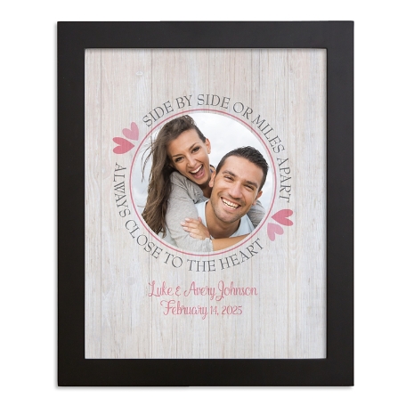 Always Close To Me Photo Framed Canvas - 16x20