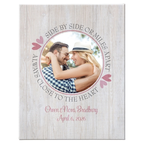 Always Close To Me Photo Canvas - 18x24 - Unframed