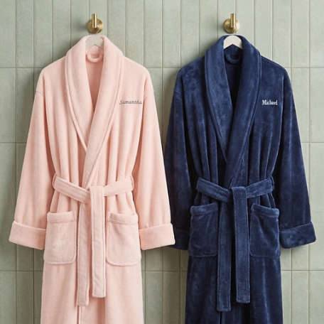 Couple's Five-Star Plush Robe Set