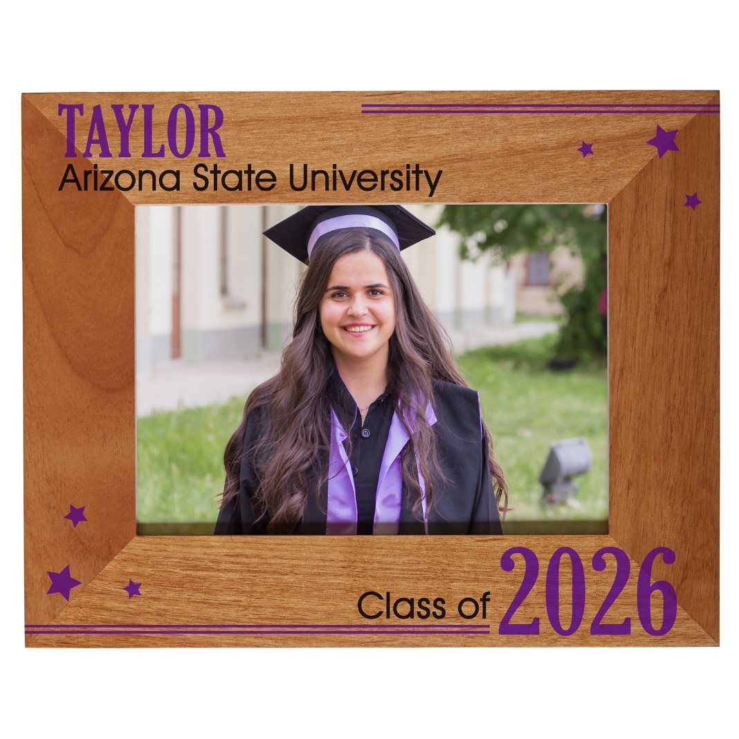 Picture Of Success Graduation Frame - Horizontal - Purple | Personal ...