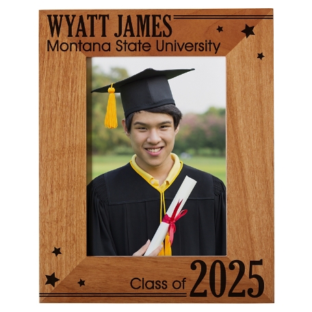 Picture Of Success Graduation Frame - Vertical - Black
