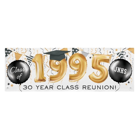 Up and Away Graduation Banner - 19XX-6ft