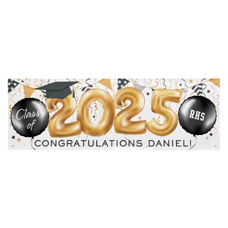 Up and Away Graduation Banner - 20XX-8ft