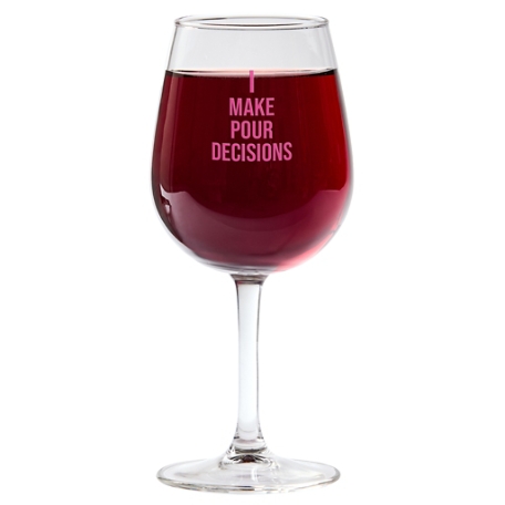 Write Your Own Wine Glass - Block