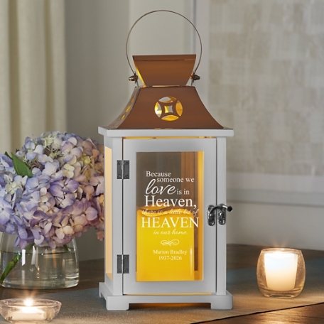 In Memory of Loved Ones Personalized Lantern