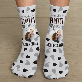 Perfect Pair Photo Socks