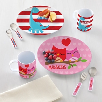 Made With Love Personalized Tableware