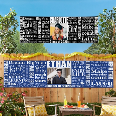 Dream Big Graduation Photo Banner