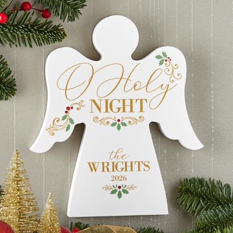 O Holy Night Angel Figurine