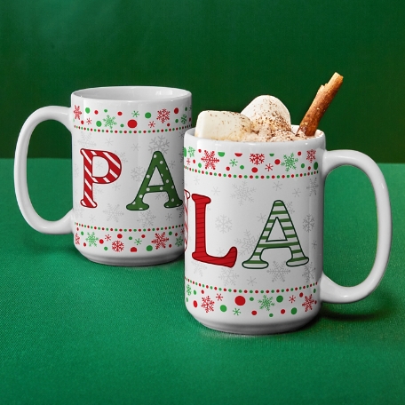Festive Name Mug