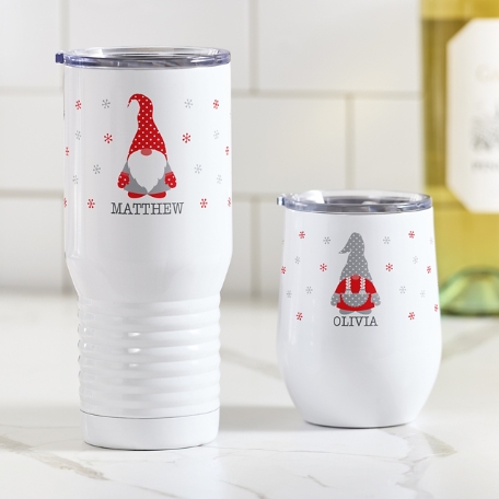 Gnome Holiday Insulated Drinkware