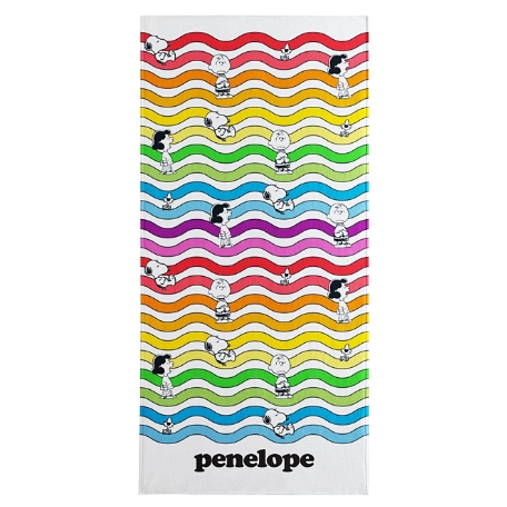 PEANUTS® Rainbow Friends Beach Towel - Standard
