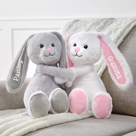 Super Soft Plush Hugging Bunnies