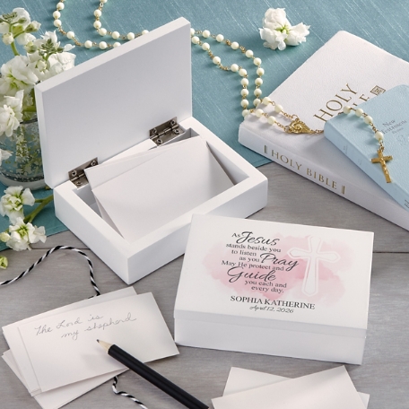 Words of Faith Keepsake Prayer Box