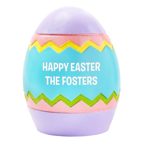 Light-Up Glittery Egg
