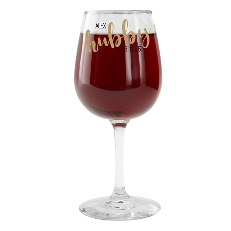 Better Half Wine Glass - Hubby