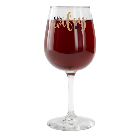 Better Half Wine Glass - Wifey