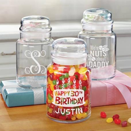 Glass Treat Jar Collection