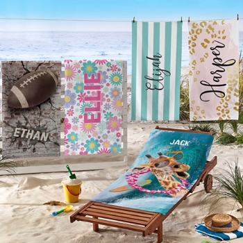 Personalized Beach Towel Collection