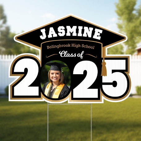 Year Of The Graduate Photo Year Yard Sign