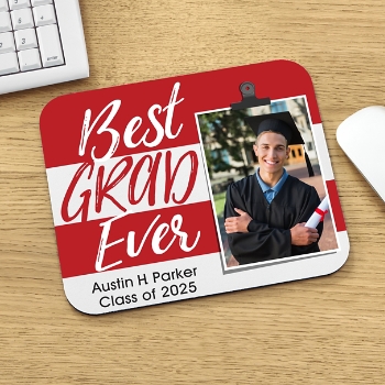 Best Grad Ever Photo Mouse Pad