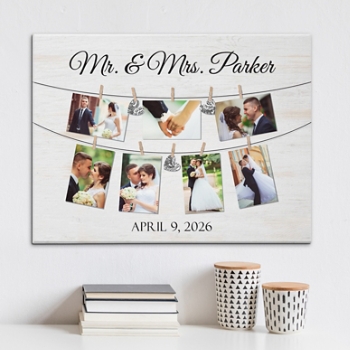 Forever Together Personalized Photo Canvas