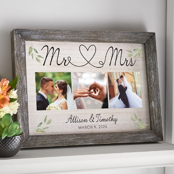 True Love Photo Barnwood Framed Art